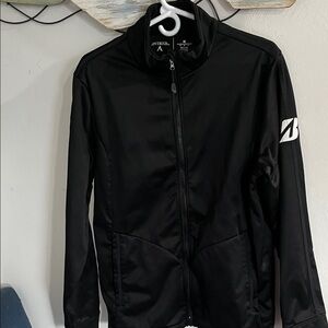 Antigua Black Zip-Up Jacket